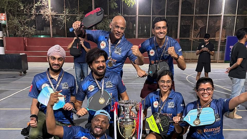 PHOTOS l Pune's First Pickleball League: Tusker Titans Claim Thrilling Victory In Inaugural Championship