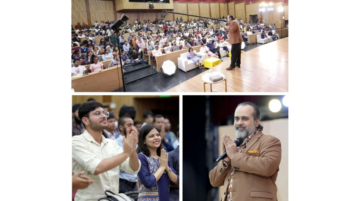From Free Speech To AI: Acharya Prashant Discusses Global Challenges With IIT Delhi Community, Doordarshan To Air Daily Program | File Photo