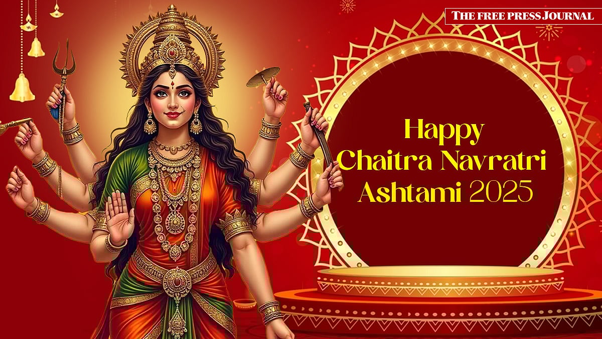 Happy Chaitra Navratri Ashtami 2025: 25+ Navratri Wishes, Messages, Greetings And More To Share With Your Family & Friends