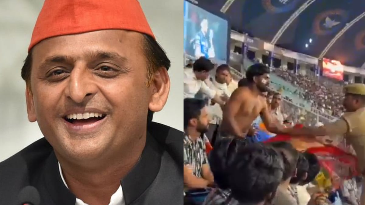 'Hum Aur Bhi Stadium Banayenge...': Akhilesh Yadav REACTS After Security Officer Snatches SP Flag From Fan At Lucknow Stadium During LSG Vs MI Match (VIDEO)
