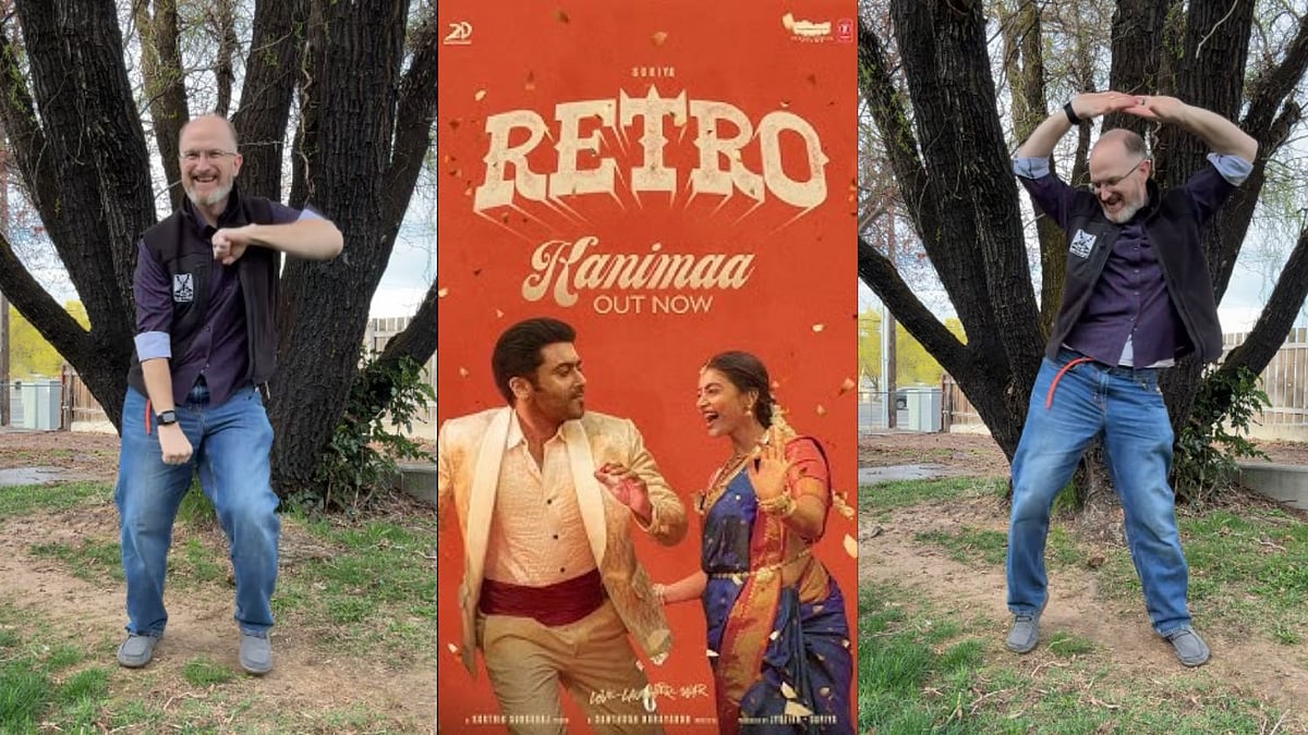 Viral Video: Ricky Pond Dances To 'Kanimaa' Song from Tamil Star Suriya's Retro | Ricky Pond on Instagram