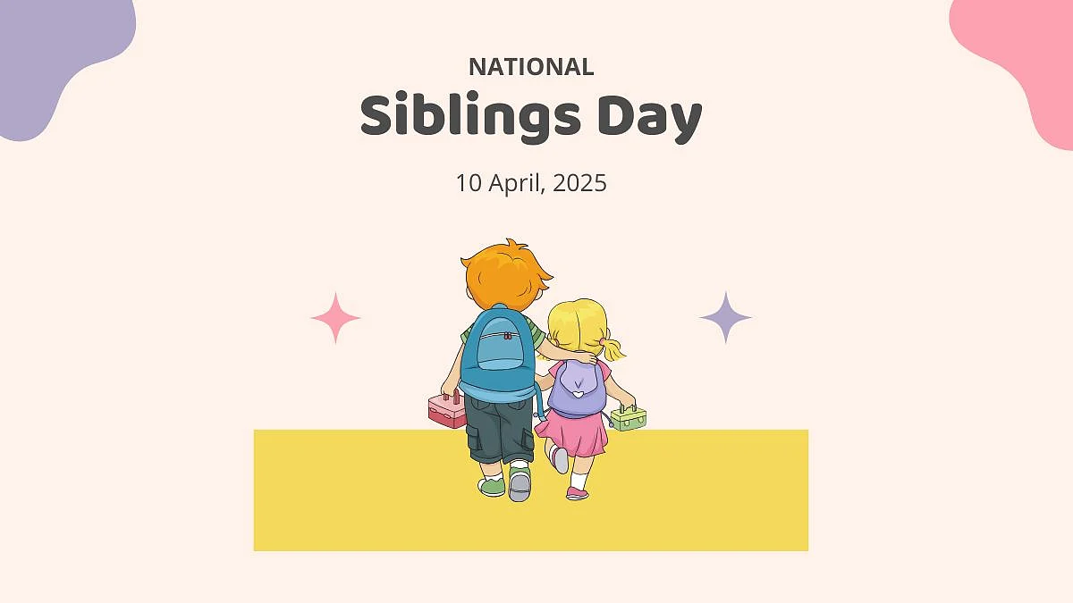 National Siblings Day 2025 | Canva