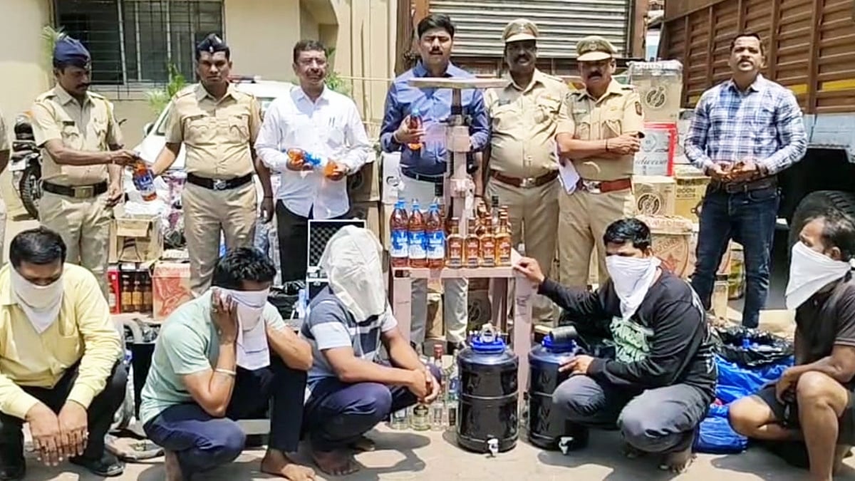 FPJ Exclusive: Gangs Of Kongaon Exposed For Adulterating Whiskey With Water; Thane Excise Wing Busts Major Racket