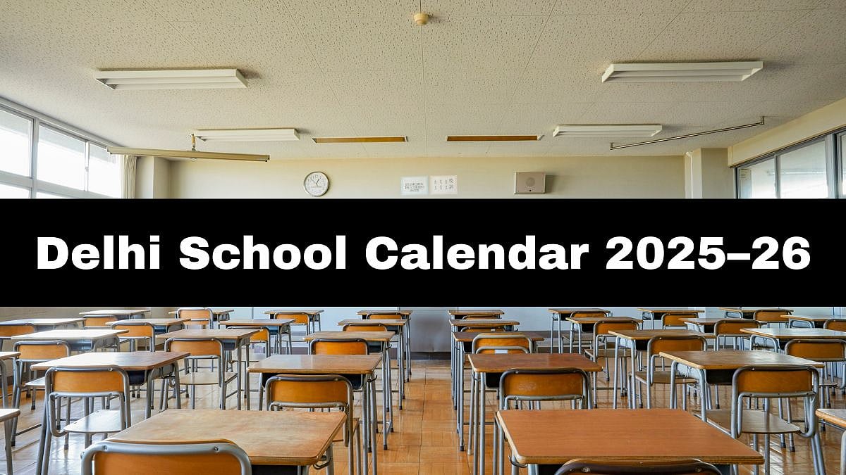 Delhi School Calendar 2025–26 | Image: Canva