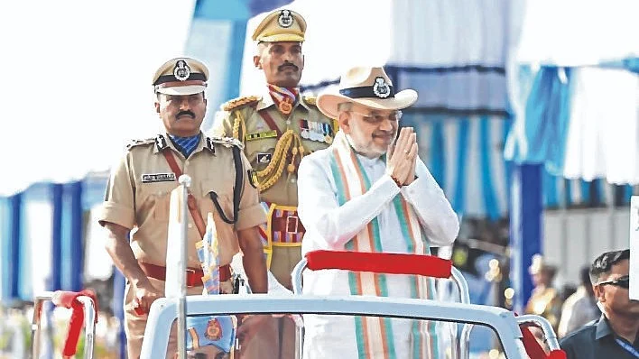 Naxalism To Be Eliminated By March 2026, CRPF Backbone Of This Fight: Union Home Minister Amit Shah | FP Photo