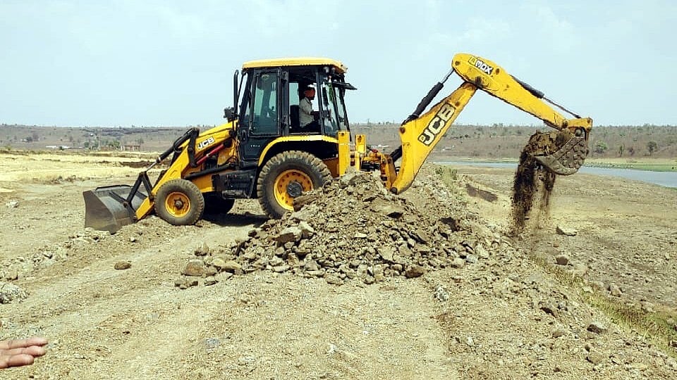 Admin Cracks Down On Encroachments In Kerwa Dam Catchment | FP Photo
