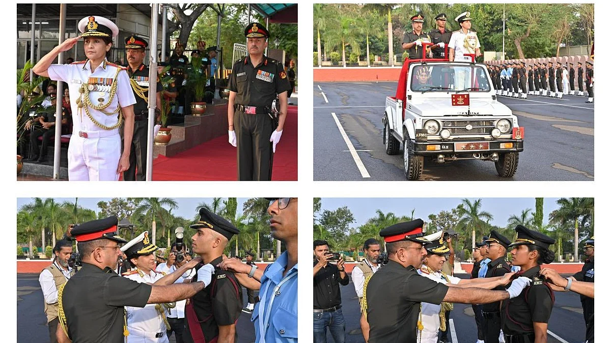 Pune: 121 AFMC Medical Graduates Commissioned Into Armed Forces; 28 Women Among New Officers (PHOTOS) |