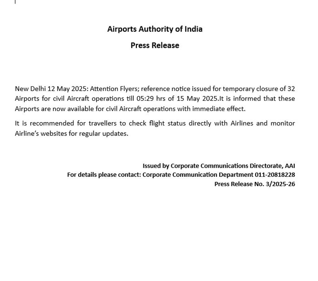 AAI's Statement