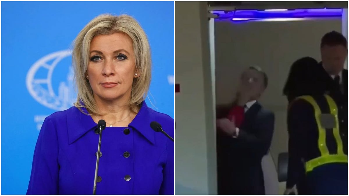 'Hand Of Kremlin?': Russian Foreign Ministry Official Mocks Viral 'Slap' Video Of French President Emmanuel Macron & His Wife