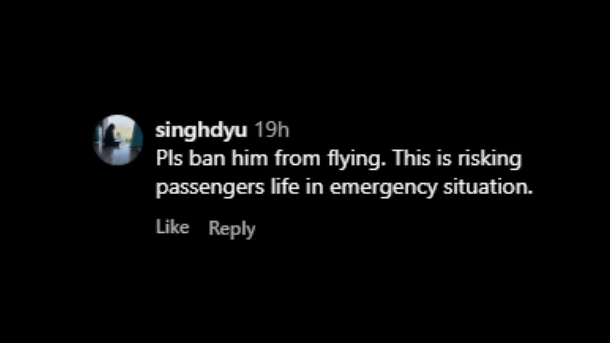 Viral Video: Man Accused of Stealing Life Jacket On Indigo Flight; 'Ban Him From Flying', Internet Slams