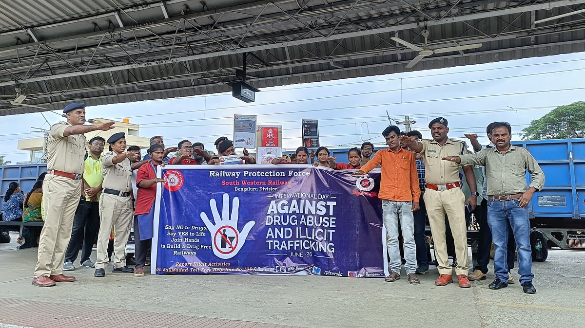 RPF Observes Anti-Drug Day, Intensifies Efforts on Railways