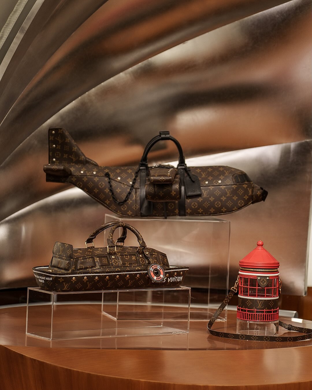 Louis Vuitton's Shanghai Store Is Shaped Like A Cruise Ship