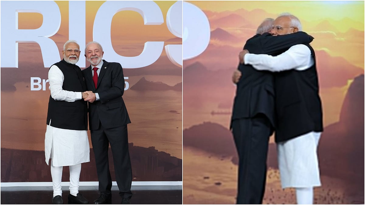 PM Modi Shares Warm Hug With Brazilian President Lula At BRICS Summit |
