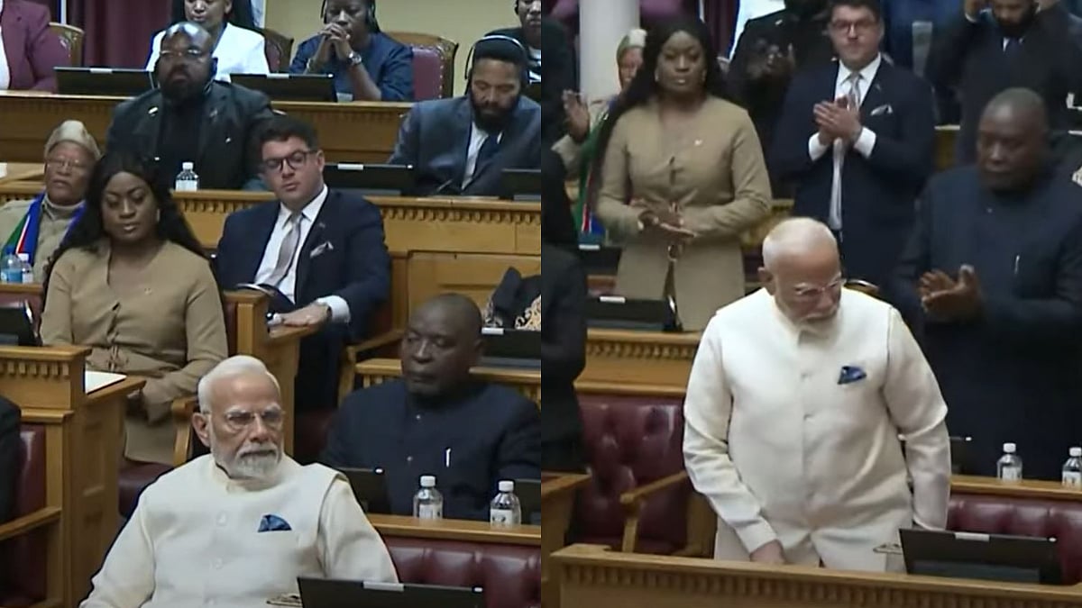 'Chants Of Modi-Modi': PM Modi Receives Standing Ovation At Namibia Parliament (VIDEO)