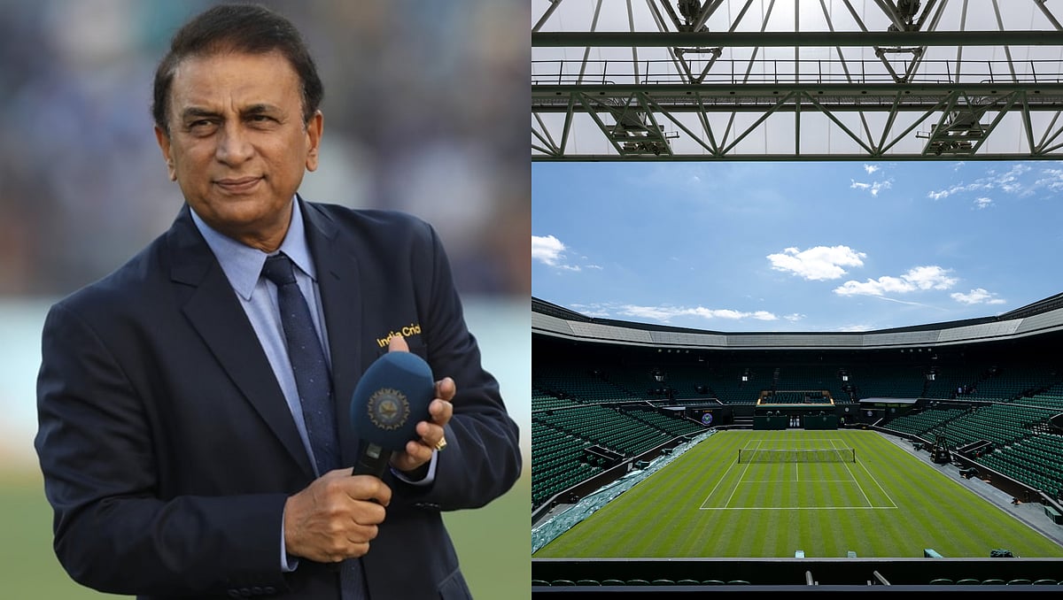 Sunil Gavaskar (L). | (Image Credits: X)