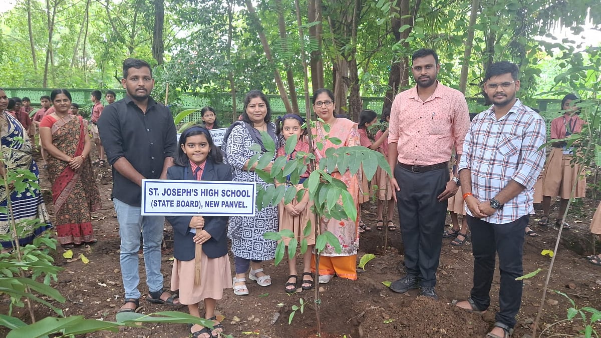 Panvel Municipal Corporation Conducts Tree Plantation Drive In Khanda Colony To Promote Green Urban Spaces