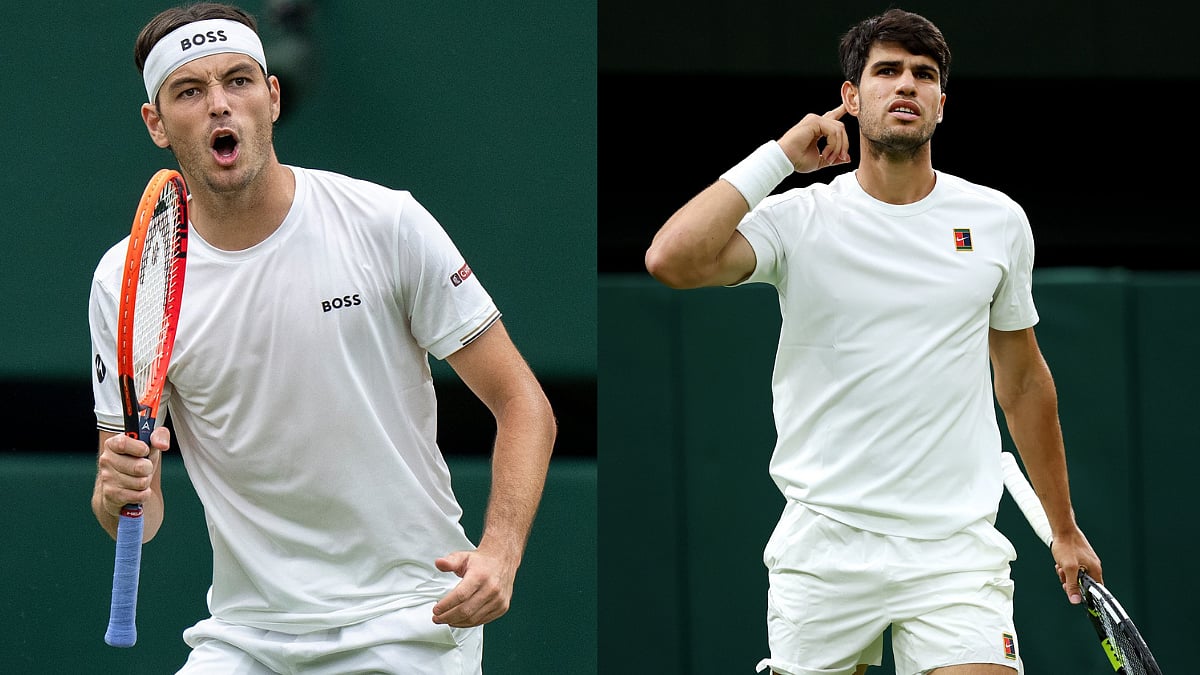Wimbledon 2025 Semi-final: Taylor Fritz Vs Carlos Alcaraz Match Preview & Live Streaming Details