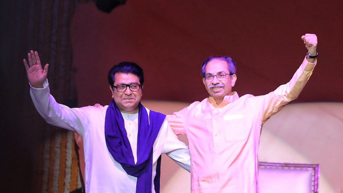 MNS Chief Raj Thackeray and Shiv Sena (UBT) chief Uddhav Thackeray  | File