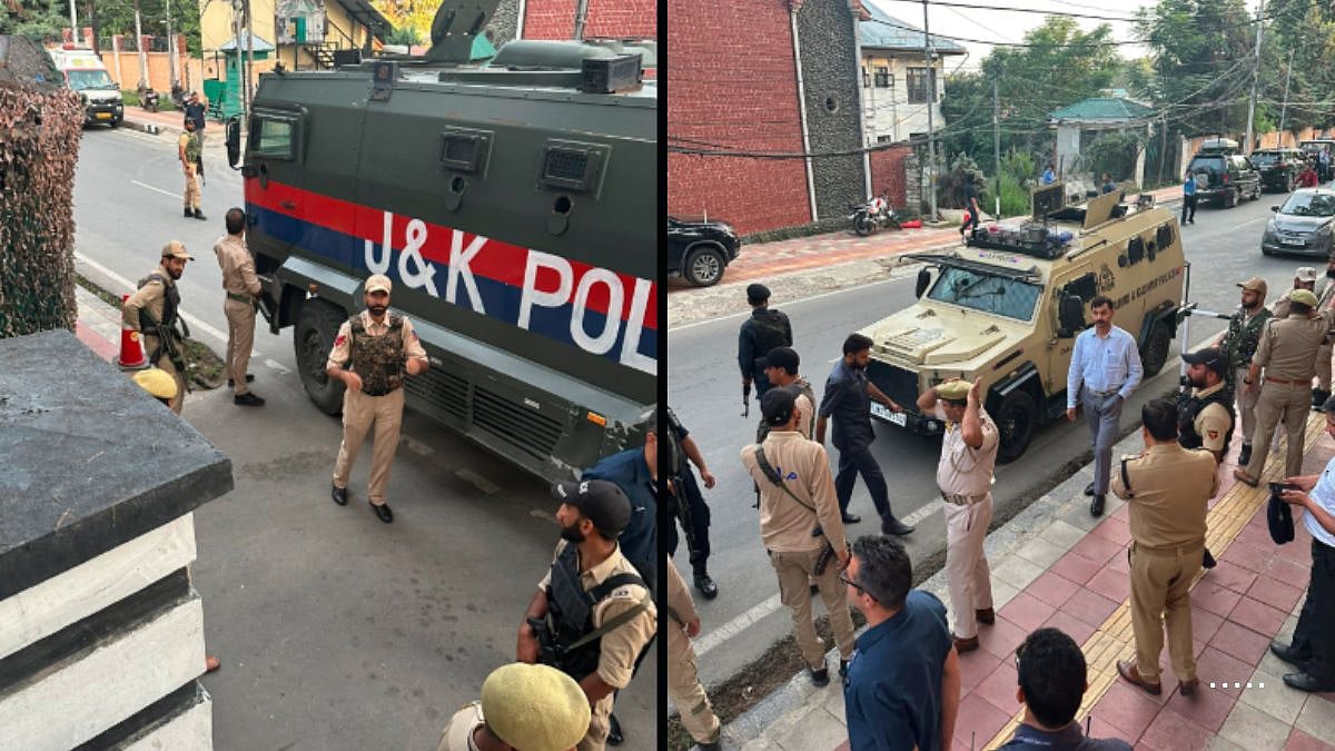 Jammu and Kashmir Chief Minister Omar Abdullah on Monday expressed anguish over the missing media coverage in local newspapers on the issue of the entire elected government being locked up. | X @OmarAbdullah