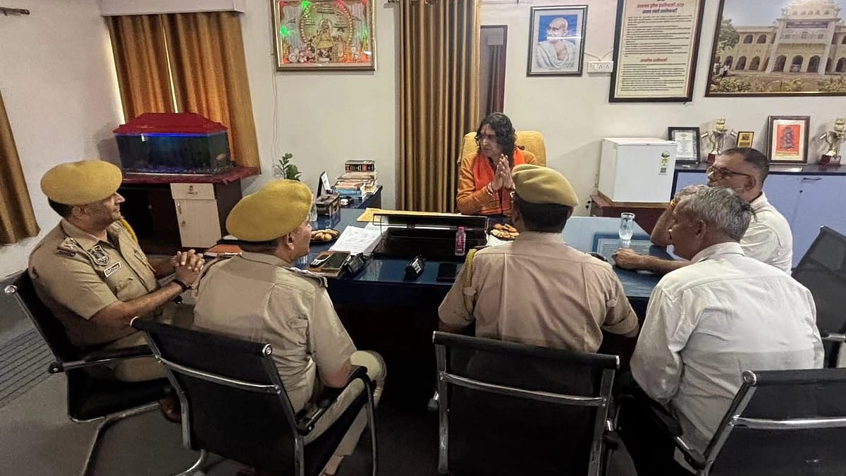 WATCH: BJP MLA Balmukund Acharya Sits On  Police Officer’s Chair, Threatens Officials In Viral Video From Jaipur Police Station