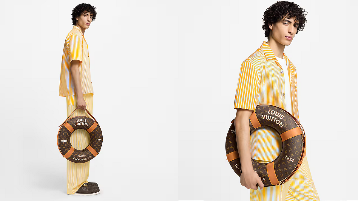 Louis Vuitton Unveils ₹8.6 Bag That's Shaped Like A Lifebuoy