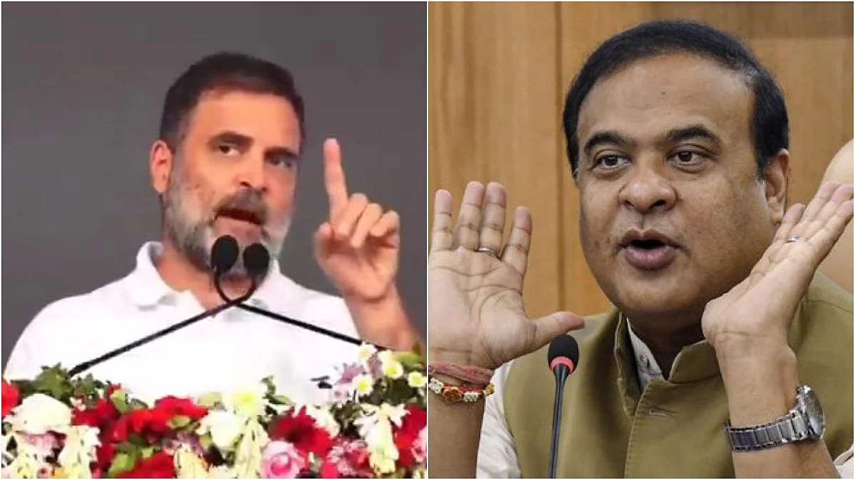 Political Firestorm In Assam: Rahul Gandhi Vows To Jail Himanta Biswa; CM Hits Back, Says 'Rahul...