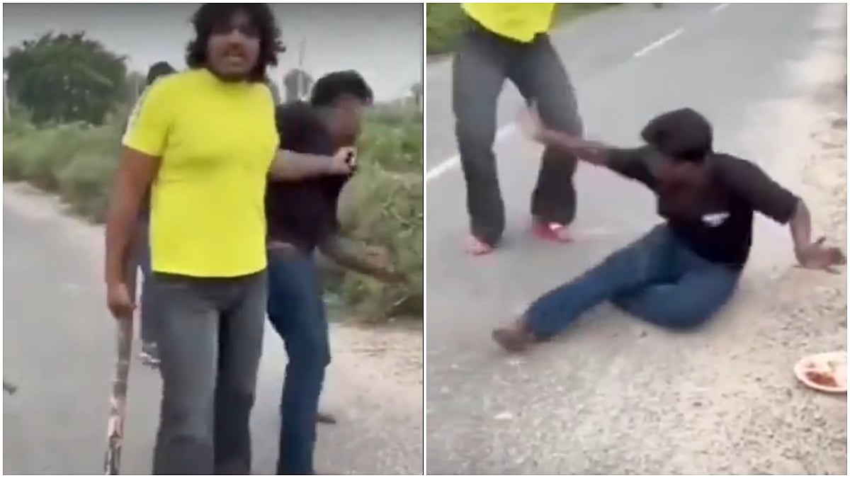 'School Friends' Thrash Youth To Death In Faridabad Over 5-Month-Old Dispute, Post Video Of Assault On Social Media (Screengrab) | X/Dainik Bhaskar