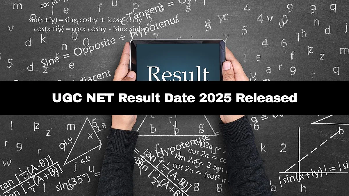 UGC NET June Result Date 2025 Released; Details Here