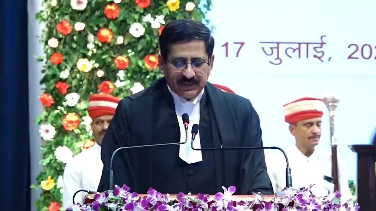 Chief Justice Sanjeev Sachdeva Takes Oath As 29th Chief Justice Of Madhya Pradesh; High Court...
