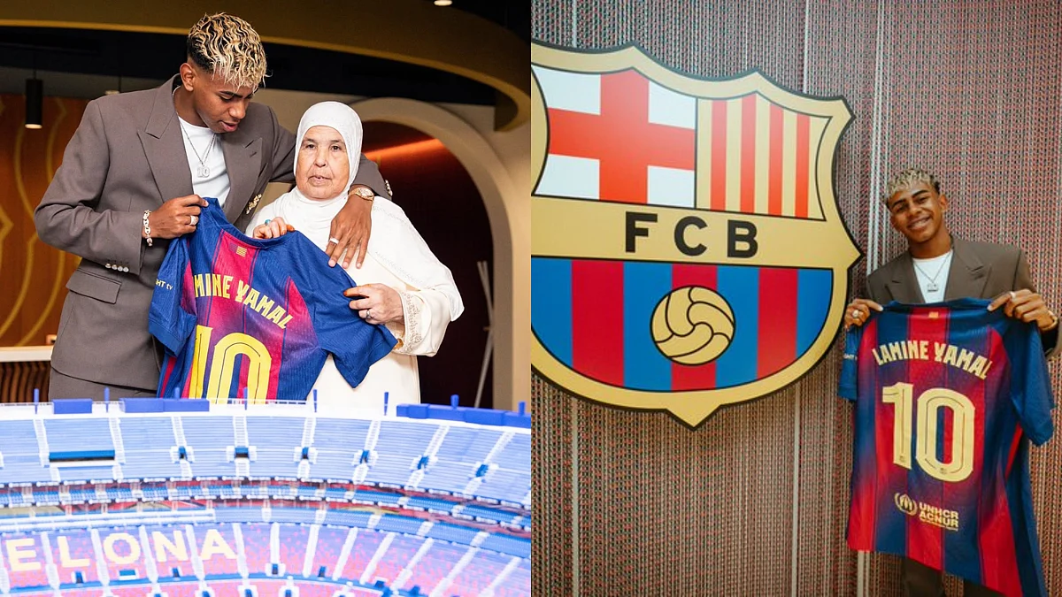 Lamine Yamal Inherits Lionel Messi's No 10 Jersey, Signs Contract Extension With Barcelona In Front...