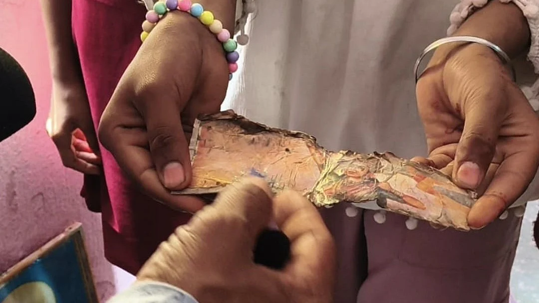 Government School Teacher Burns Bharat Mata Photo In Class, Breaks Religious Images, Threatens...