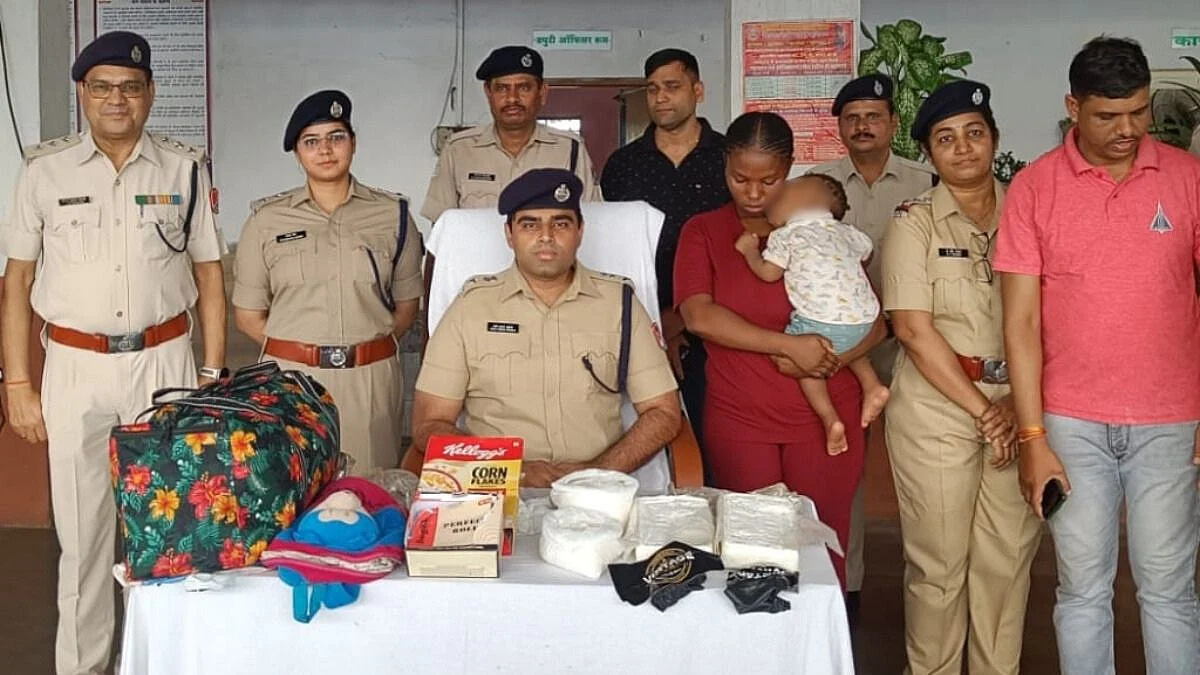Panvel Drug Bust: NCB, RPF Arrest Nigerian Woman With Cocaine & Meth Worth ₹36 Crore On Mangla...
