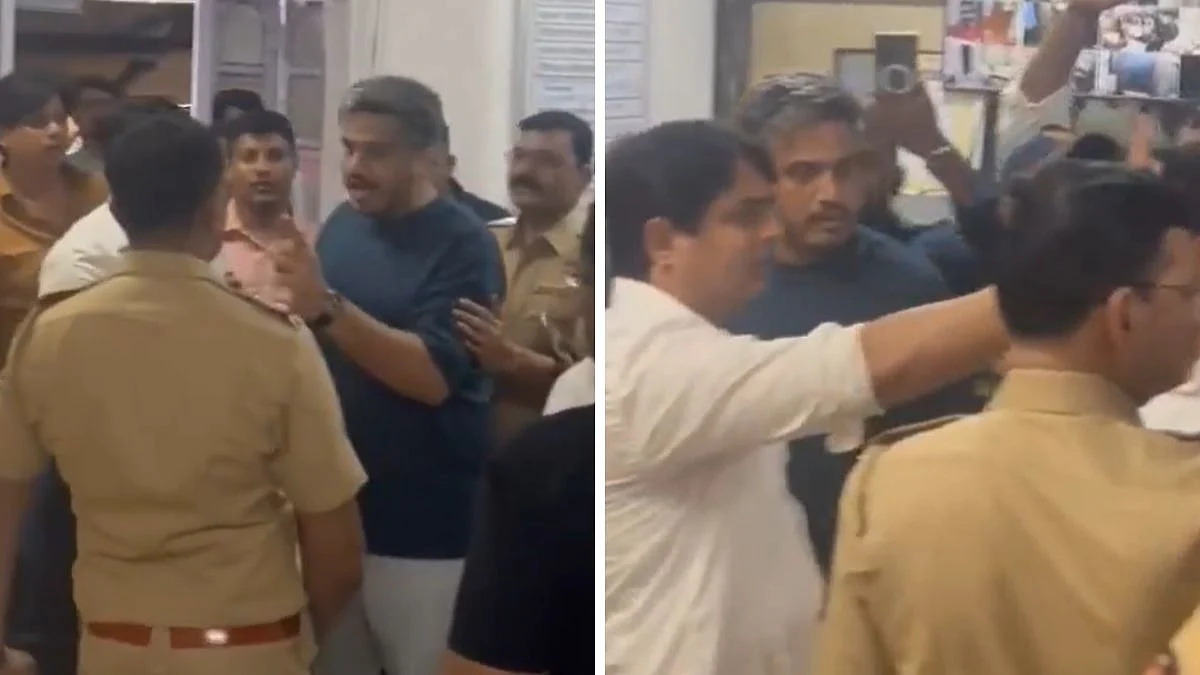 'Lower Your Voice, Don't Raise Your Hand': Rohit Pawar Threatens Cops In High-Voltage Drama At Mumbai's Azad Maidan Police Station; Video Viral 