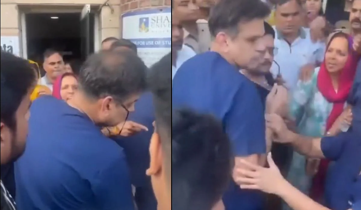 Victim Student's Angry Mother Slaps HOD | X/@newsnetmzn