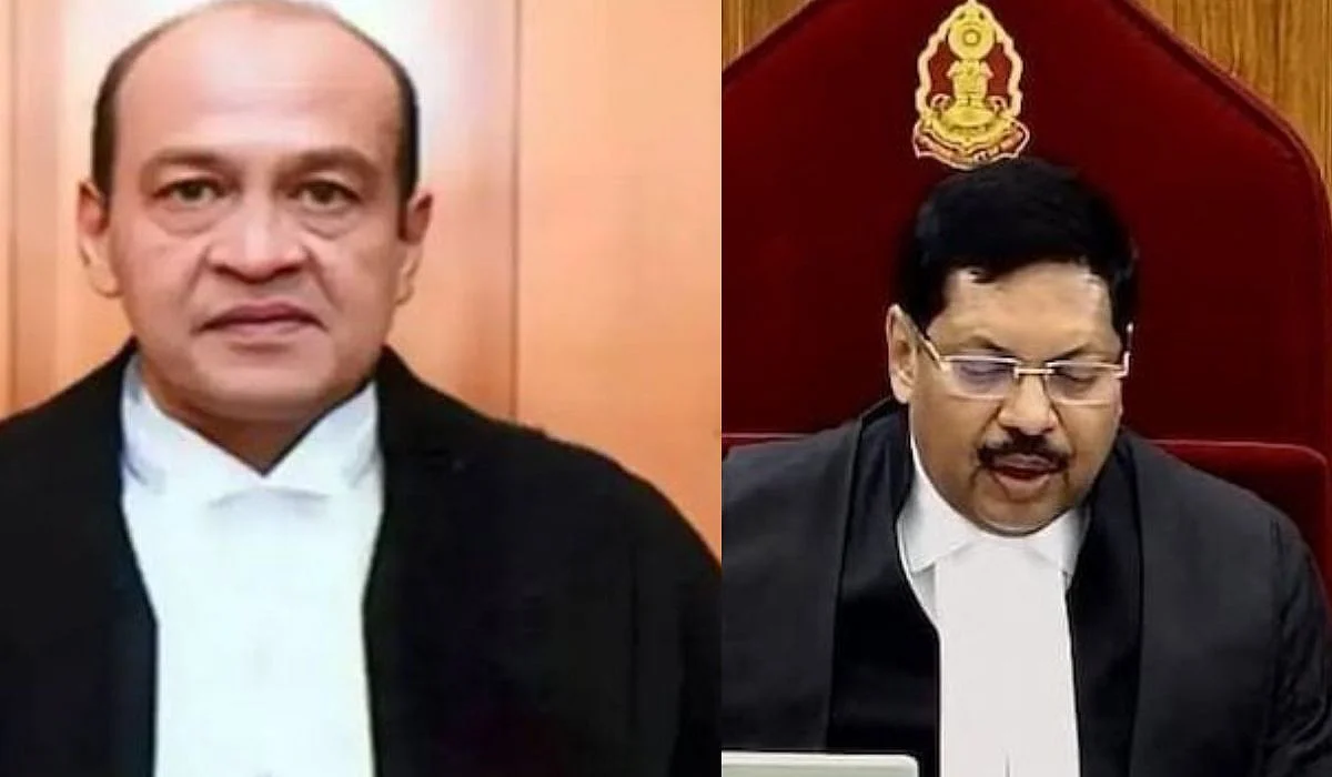 Left: Justice Yashwant Varma
Right: CJI BR Gavai | X