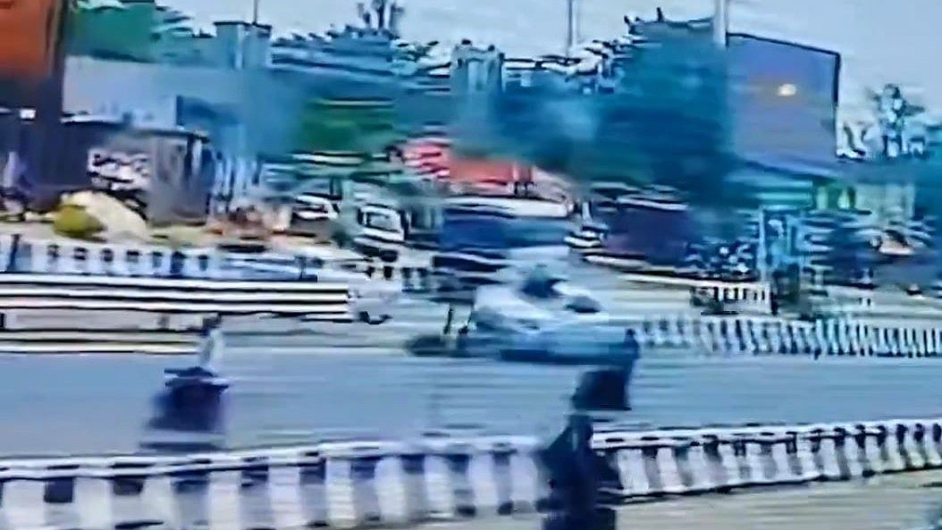 Video: Speeding Car Rams Into Bike, Rider Dies After Getting Dragged ...