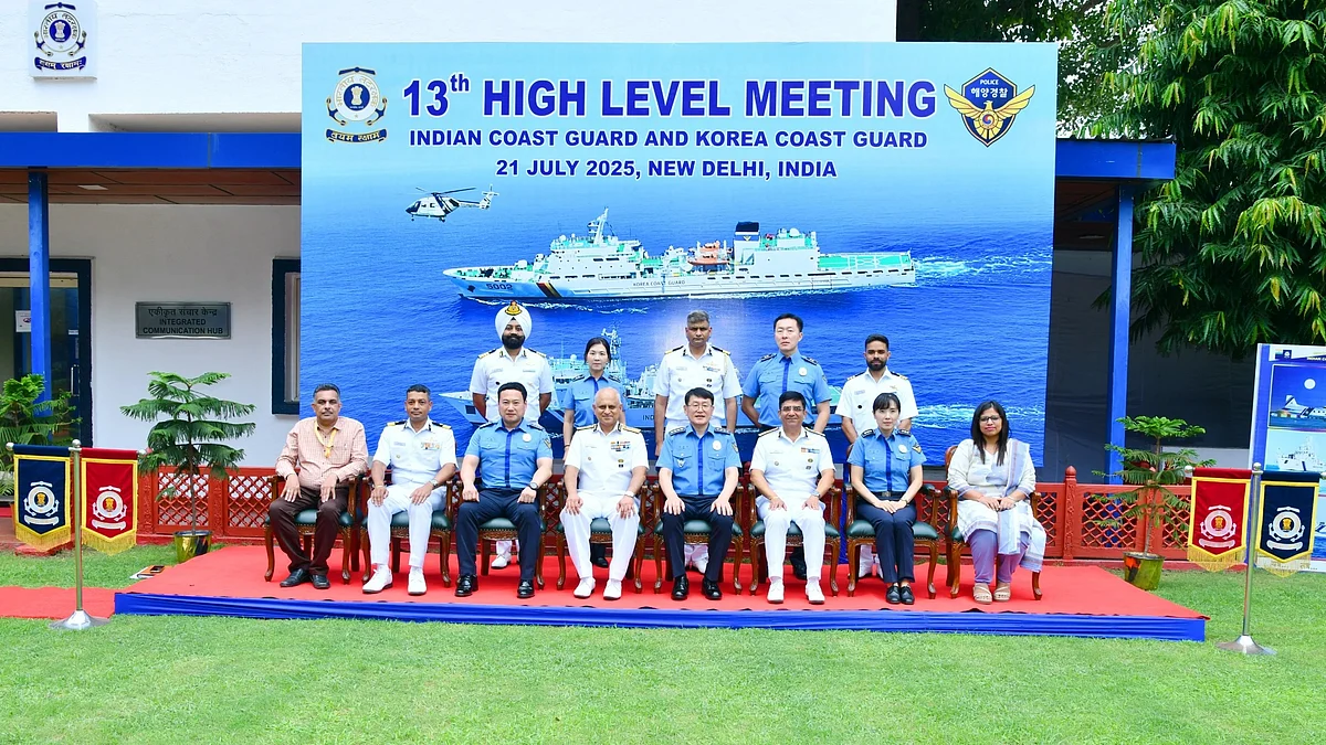 13th High Level Meeting Between Indian Coast Guard And Korea Coast Guard At New Delhi, 21 Jul 25