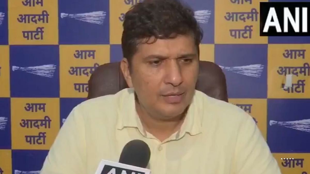 AAP Delhi President Saurabh Bhardwaj | X @ANI