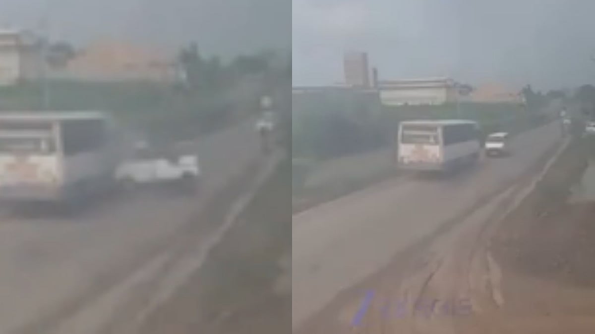 2 Killed, 5 Injured In Head-On Collision Between State Transport Bus And Car In Gujarat's Bharuch (Video)