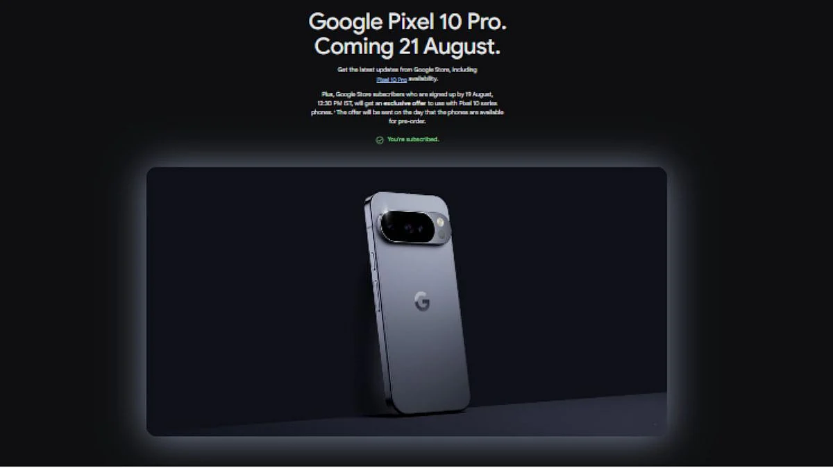 Google Pixel 10 Series Sale Date For India Unveiled; Pro Variant Design Confirmed