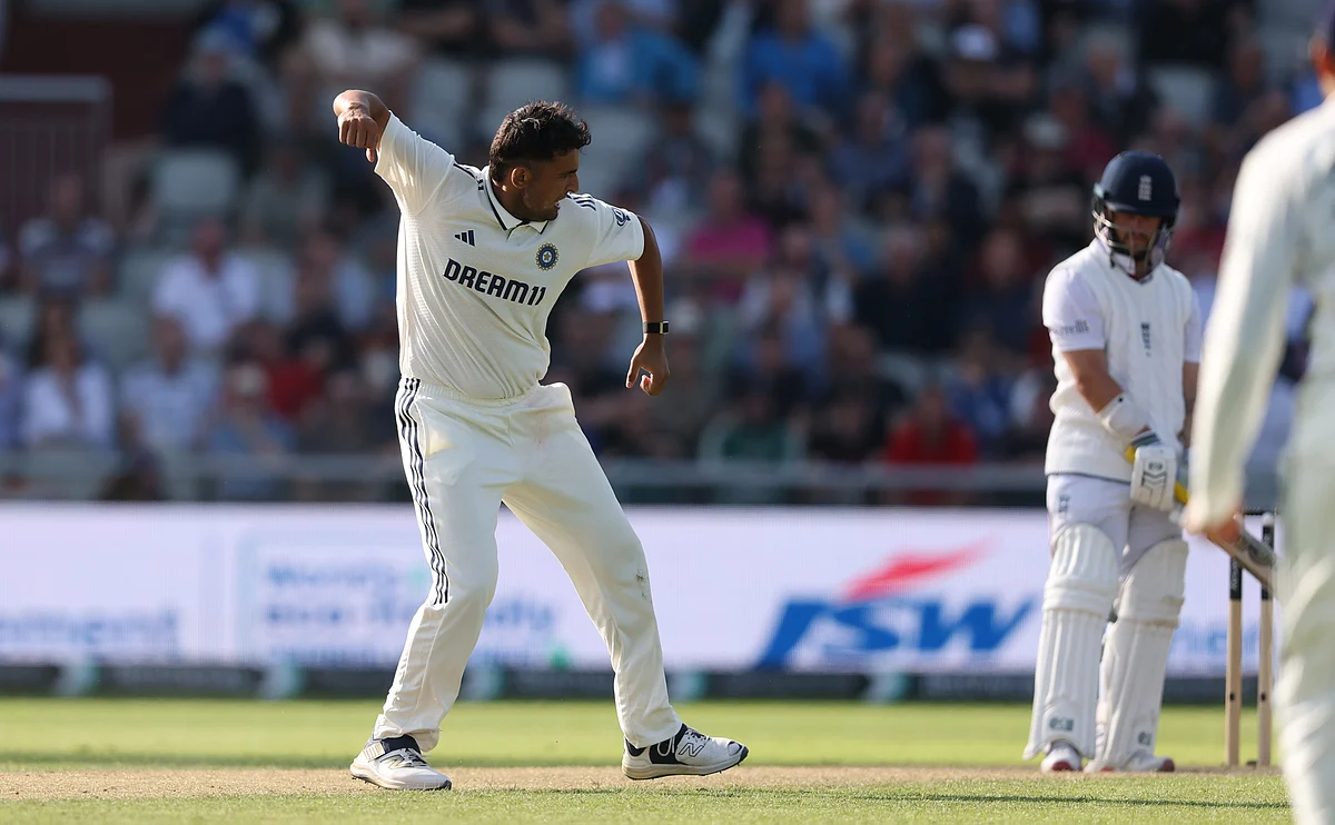 Video: Anshul Kamboj Denies Ben Duckett Century For His Maiden International Wicket On Day 2 Of IND...