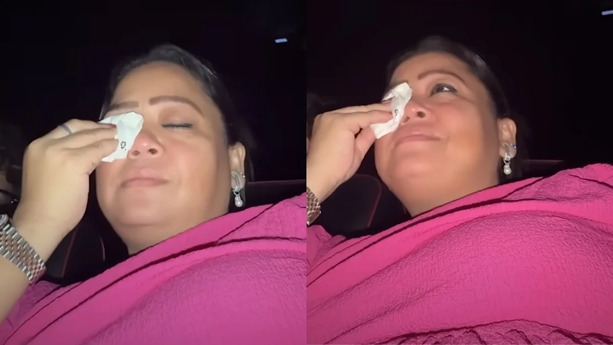 Video: Bharti Singh Cries While Watching Saiyaara With Husband Haarsh Limbachiyaa, Says 'Jo Pyaar Karte Hai...'