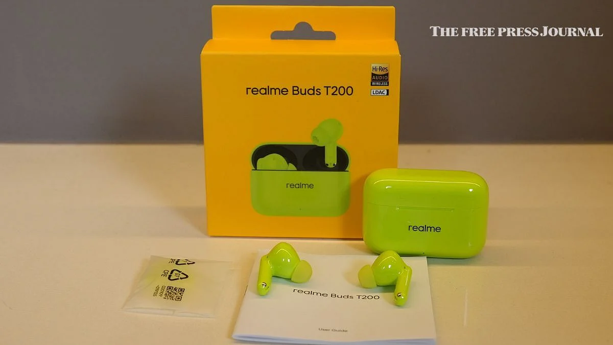 Realme Buds T200 TWS Earbuds With Up To 50 Hours Of Playback Launched In India: Price, Features