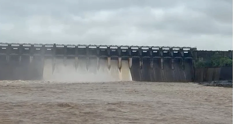 WATCH: 2 More Sluice Gates Of Bargi Dam Open Amid Heavy Rainfall In Jabalpur & Nearby Areas