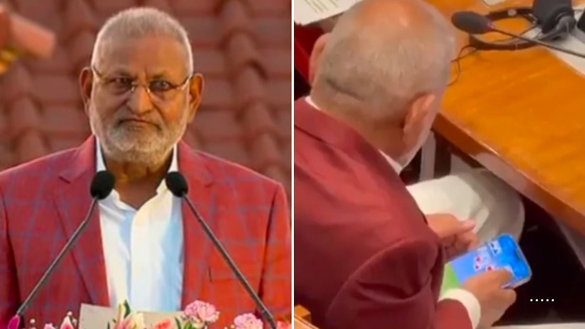 ‘Rummy’ Video Controversy: Manikrao Kokate Denies Being Asked To Resign By NCP Leaders Or CM Fadnavis | X @SanatanPrabhat