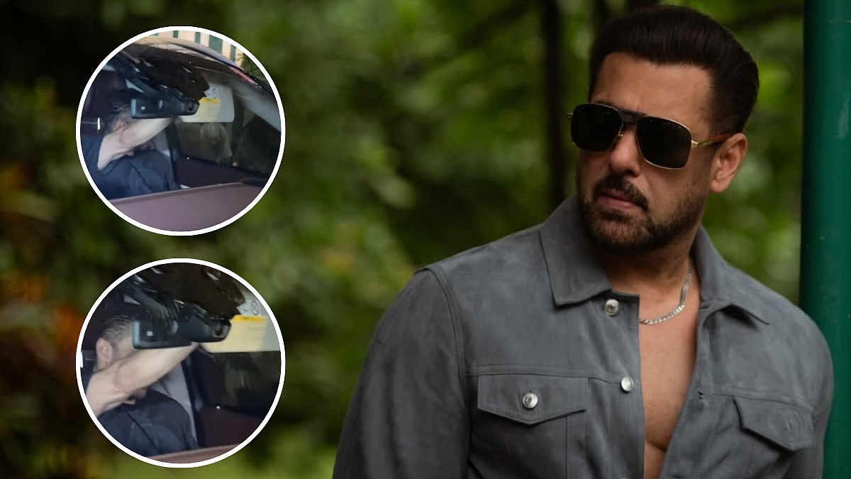 Is Salman Khan Trying To Hide His Battle Of Galwan Look? (Watch)