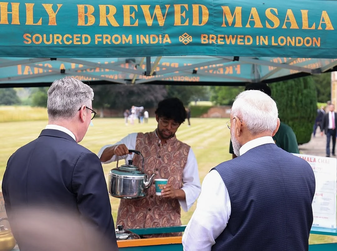 Who Is Akhil Patel? All About Indian-Origin BSc Student Who Served Chai To Modi, Starmer In London