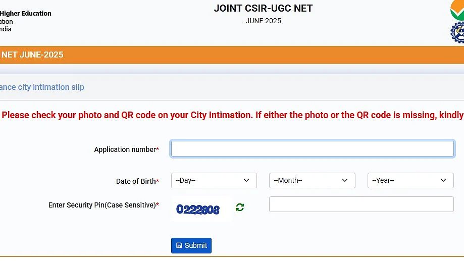 CSIR UGC NET 2025 Admit Card Released At csirnet.nta.ac.in; Exam On July 28 