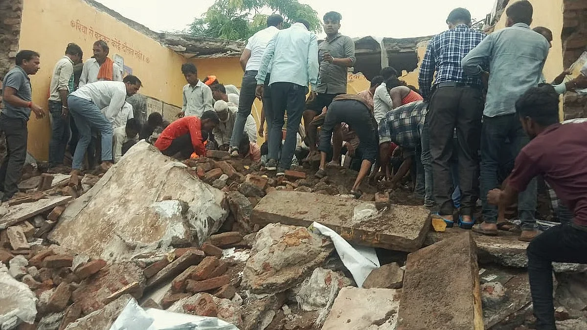 Rajasthan School Collapse: Students Alerted Teachers Minutes Before Roof Crumbled, But They Ignored, Says Report 