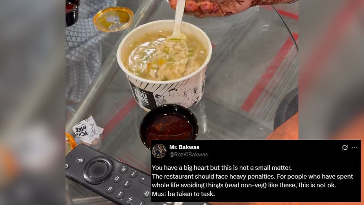 Man Receives Chicken Soup Instead Of Veg Through Zomato, Reacts Calmly And Gets Refund; 'You Have Big Heart But This Is..', Say Disagreeing Netizens